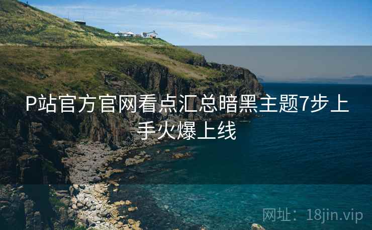 P站官方官网看点汇总暗黑主题7步上手火爆上线