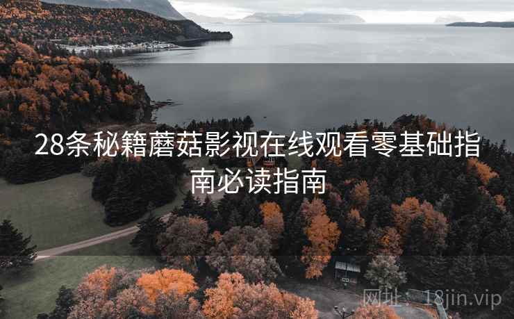 28条秘籍蘑菇影视在线观看零基础指南必读指南